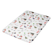 オリバー・ザ・オーター・クリスマス・ランダム・パターン バスマット (アングル)
