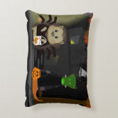 オリバー・ザ・オーター・トリックまたは彼の友人との治療 アクセントクッション (裏面(縦))