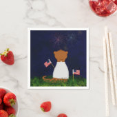 オリバー・ザ・カワウソ花火 スタンダードカクテルナプキン (インサイチュ)