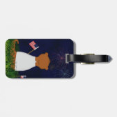 オリバー・ザ・カワウソ花火 ラゲッジタグ (裏面横)