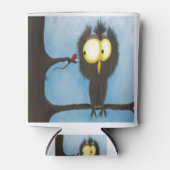 オリバー·ザ·フクロウとテントウ 缶クーラー (正面)