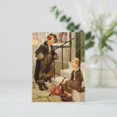 オリバー・ツイストと巧みなドジャー ポストカード (スタンド正面)