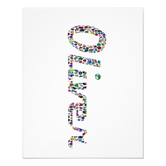 オリバー フォトプリント            (正面)