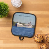 オリバーL.ムーア&メノミエポットホルダー 鍋敷き (トップダウン)