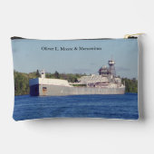 オリバーL.ムーア&メノミージッパーバッグ アクセサリーポーチ (裏面)