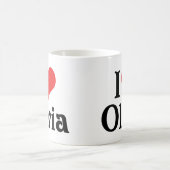 オリビアが大好き コーヒーマグカップ (中央)
