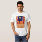 オリビアと窓T型 Tシャツ (正面フル)