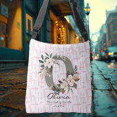 オリビアのタイムレスグレース – ボホフローラモノグラム クロスボディバッグ