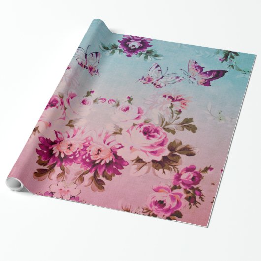 オリビアのロマンチックな午後 ラッピングペーパー (アンロールド)