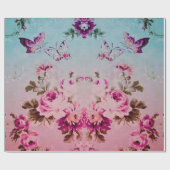 オリビアのロマンチックな午後 ラッピングペーパー (フラット)