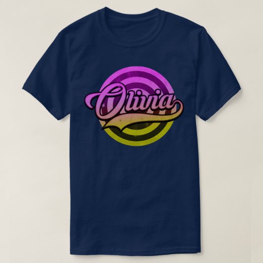 オリビアは私の名前 Tシャツ (デザイン正面)
