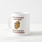 オリビアオルガンホワイト コーヒーマグカップ (正面左)