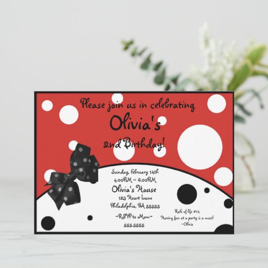 オリビアブタの刺激を受けたな招待状 招待状 (スタンド正面)