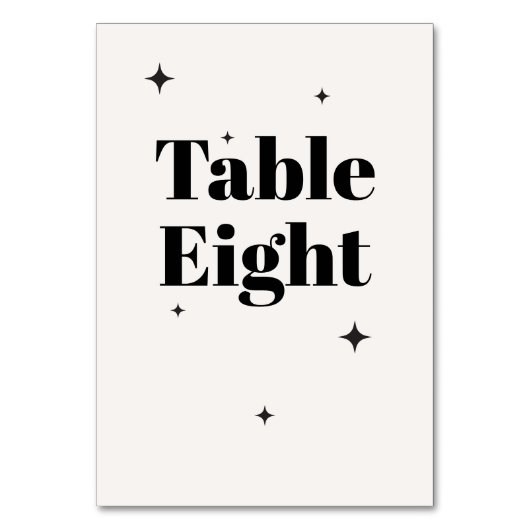 オリビアモダンアイボリーシレ結婚ンズブレックファースト テーブルナンバー (正面)