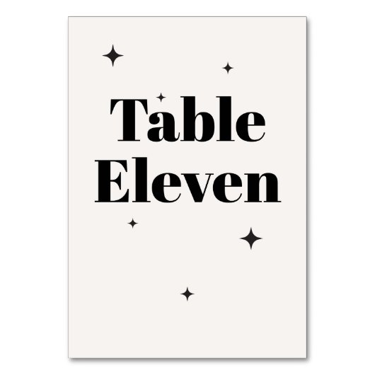 オリビアモダンアイボリーシレ結婚ンズブレックファースト テーブルナンバー (正面)