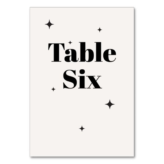 オリビアモダンアイボリーシレ結婚ンズブレックファースト テーブルナンバー (正面)