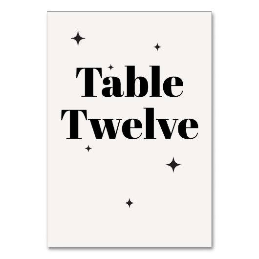 オリビアモダンアイボリーシレ結婚ンズブレックファースト テーブルナンバー (正面)