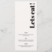 オリビアモダンアイボリーシレ結婚ンズブレックファースト メニュー (正面)