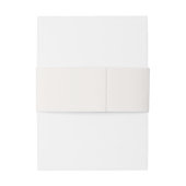 オリビアモダンアイボリーシレ結婚ンズベリーバンド 招待状ベリーバンド (裏面例)