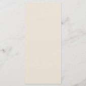 オリビアモダンアイボリーブラックシレ結婚ンズゲスト メニュー (裏面)