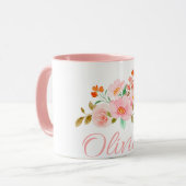 オリビア名mag マグカップ (正面左)