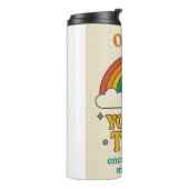 「オリビア得君この励ましのメッセージ」 タンブラー (回転左)