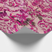 オリビア・ダマスク ラッピングペーパー (角)
