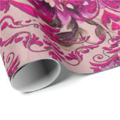 オリビア・ダマスク ラッピングペーパー (ロールコーナー)
