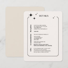 オリビア モダン アイボリー セレスチャル 封入カード エンクロージャーカード