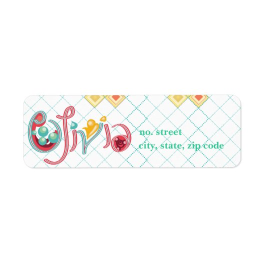 オリビア ラベル (正面)