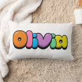 オリビア ランバークッション (ブランケット)