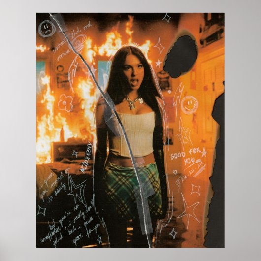 オリビア・ロドリゴ – 良い4 U ポスター (正面)