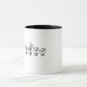 オリビアASLのマグ マグカップ (中央)