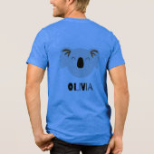 オリビアTシャツ トライブレンドTシャツ (裏面)