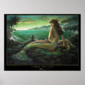 オリビン・ハワイアン・マーメイドのポスター・キャロル・フィリップス ポスター (正面)