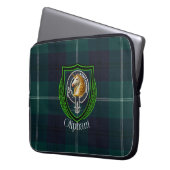 オリファント/オリファント Scottish Clan タートン&クレスト ラップトップスリーブ (正面左)