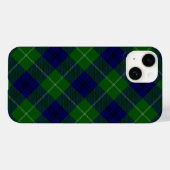 オリファント タータン ブルー グリーン プリント Case-Mate iPhoneケース (裏面 (横))