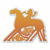 オリプナーバイキング神話に乗るオーディン シール (正面)