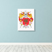 オリベイラ家紋 キャンバスプリント (インサイチュ (ウッドフロア))