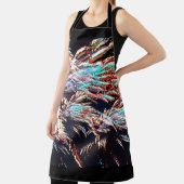 オリベット山の花火 エプロン (インサイチュ)