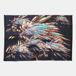 オリベット山の花火 キッチンタオル