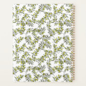 オリモダンーブパターン2022週間&月 プランナー手帳 (裏面)