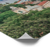 オリンダとレシフェ・ペルナンブコブラジルの空中眺め ポスター (角)