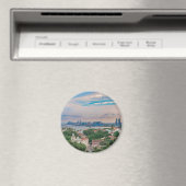 オリンダとレシフェ・ペルナンブコブラジルの空中眺め マグネット (インサイチュ (食洗機))