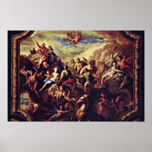 オリンパスの神の山 ポスター (正面)