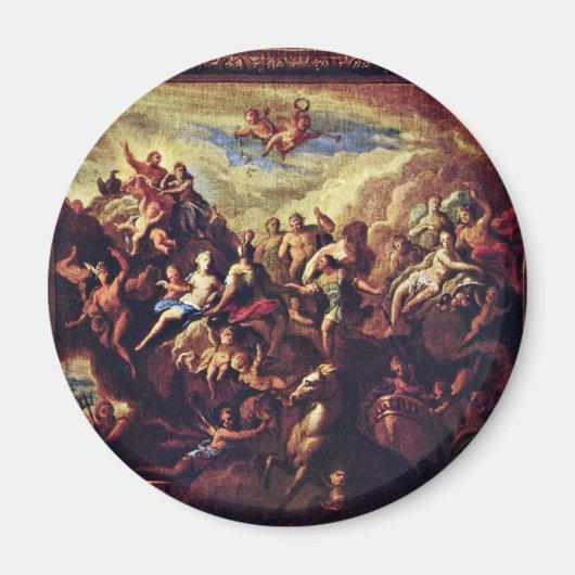 オリンパスの神の山 マグネット (正面)