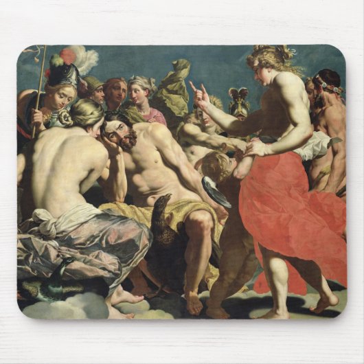 オリンパスの神 マウスパッド (正面)