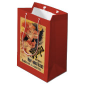 オリンピアのナイトクラブの女の子の衝突のシンバル ミディアムペーパーバッグ (裏面アングル)