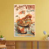 オリンピアゴンドラで海の花嫁ヴェネツィア キャンバスプリント (インサイチュ (リビング))