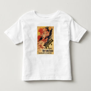 オリンピアナイトクラブガールクラッシュシンバル トドラーTシャツ